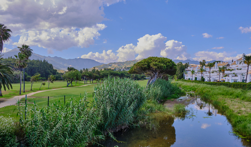 Villas on Marbella golf course